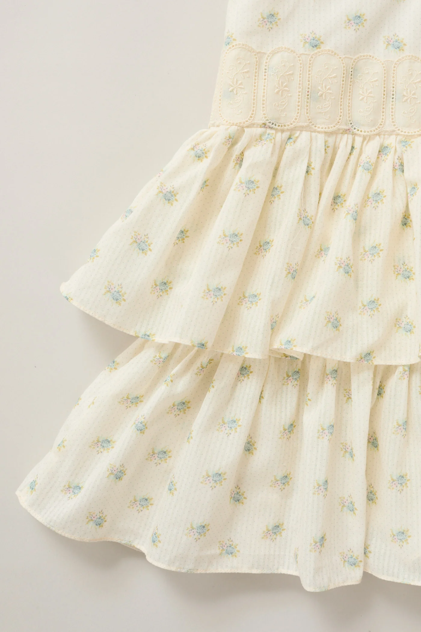 Pastry Dress Blue Spring Flowers - Image 11