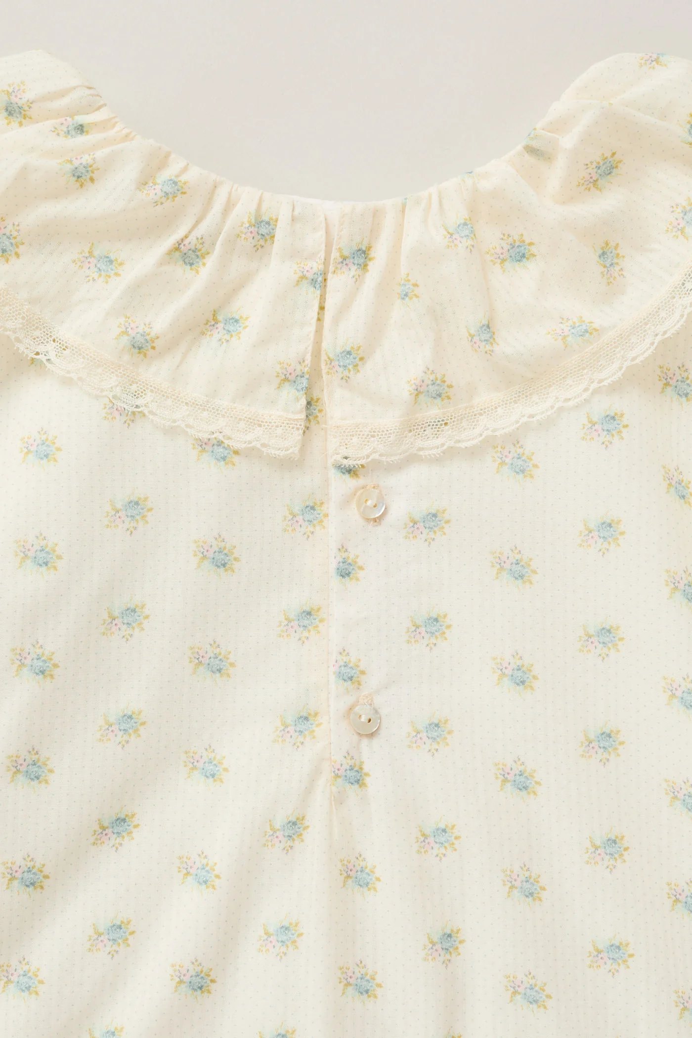 Pastry Dress Blue Spring Flowers - Image 8