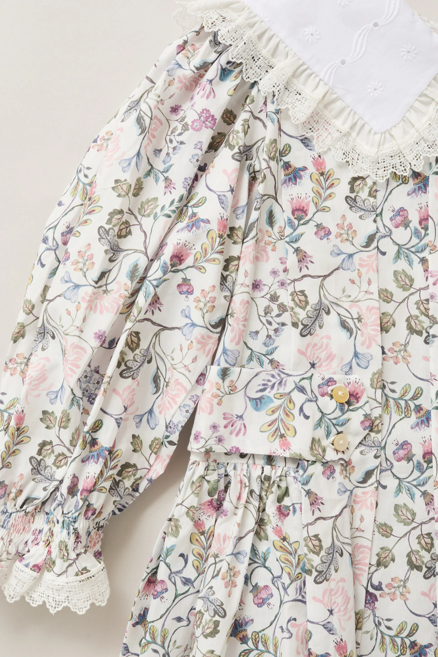 Piano Dress Lavender Lane Liberty Print - Image 3