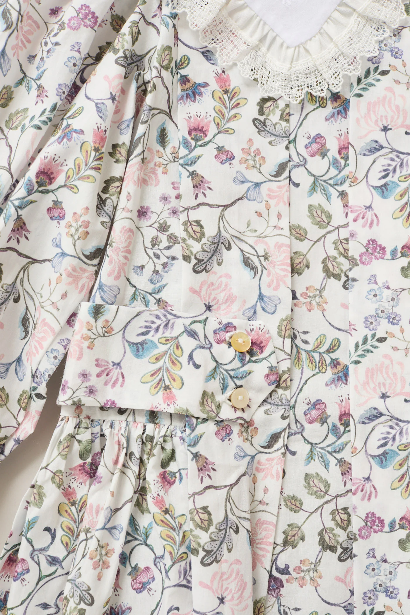Piano Dress Lavender Lane Liberty Print - Image 4