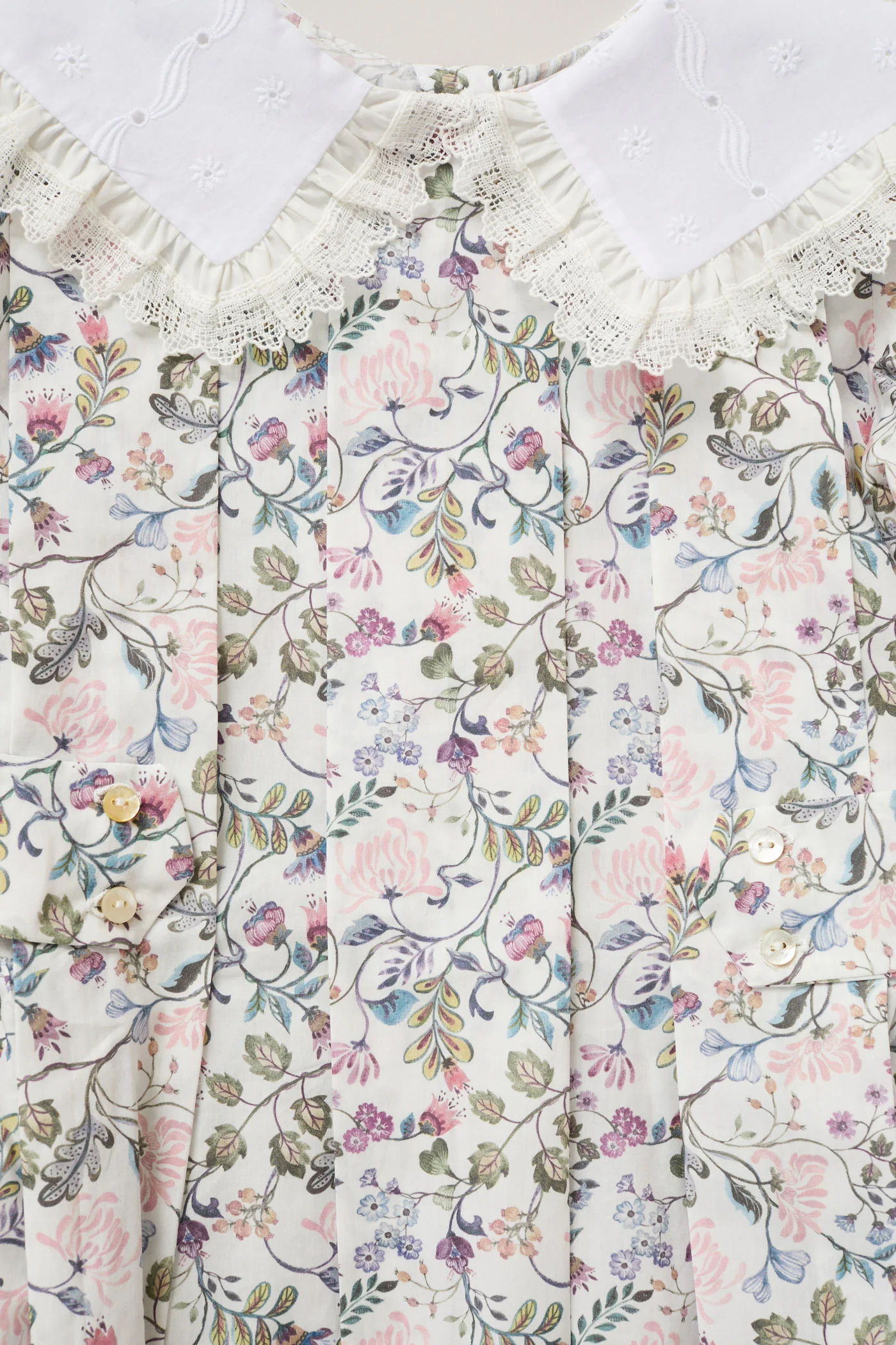Piano Dress Lavender Lane Liberty Print - Image 5