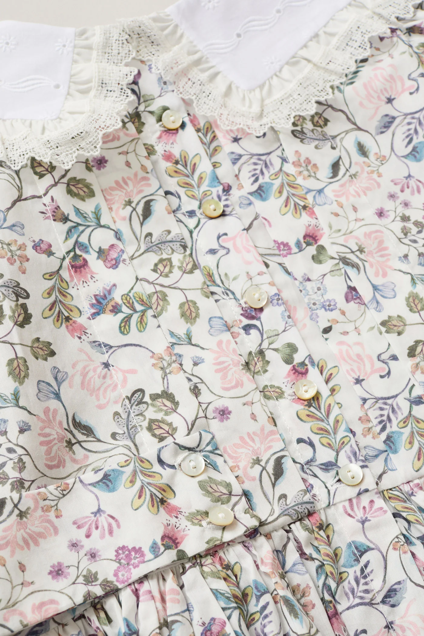 Piano Dress Lavender Lane Liberty Print - Image 7