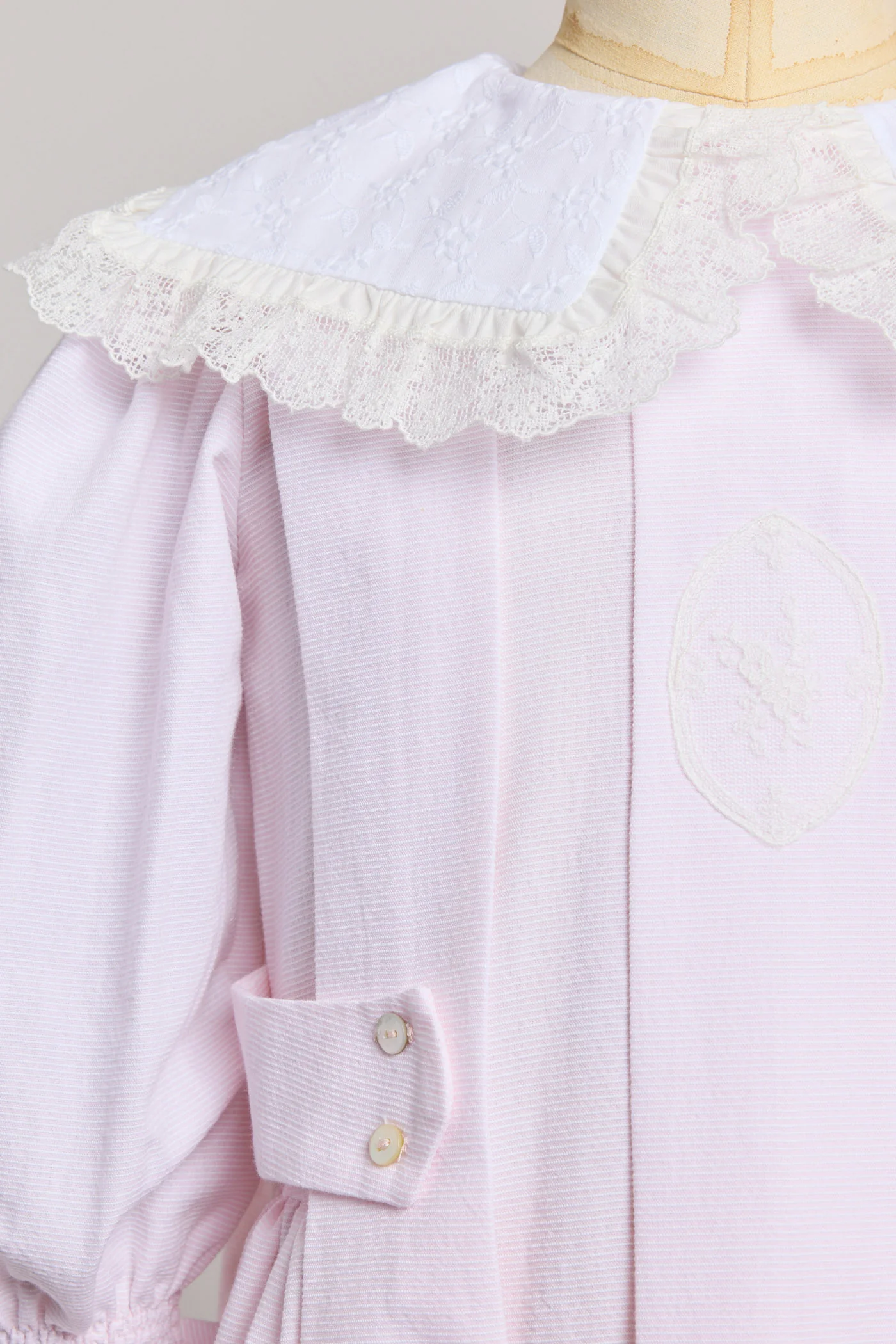 Piano Dress Pink Stripe - Image 10