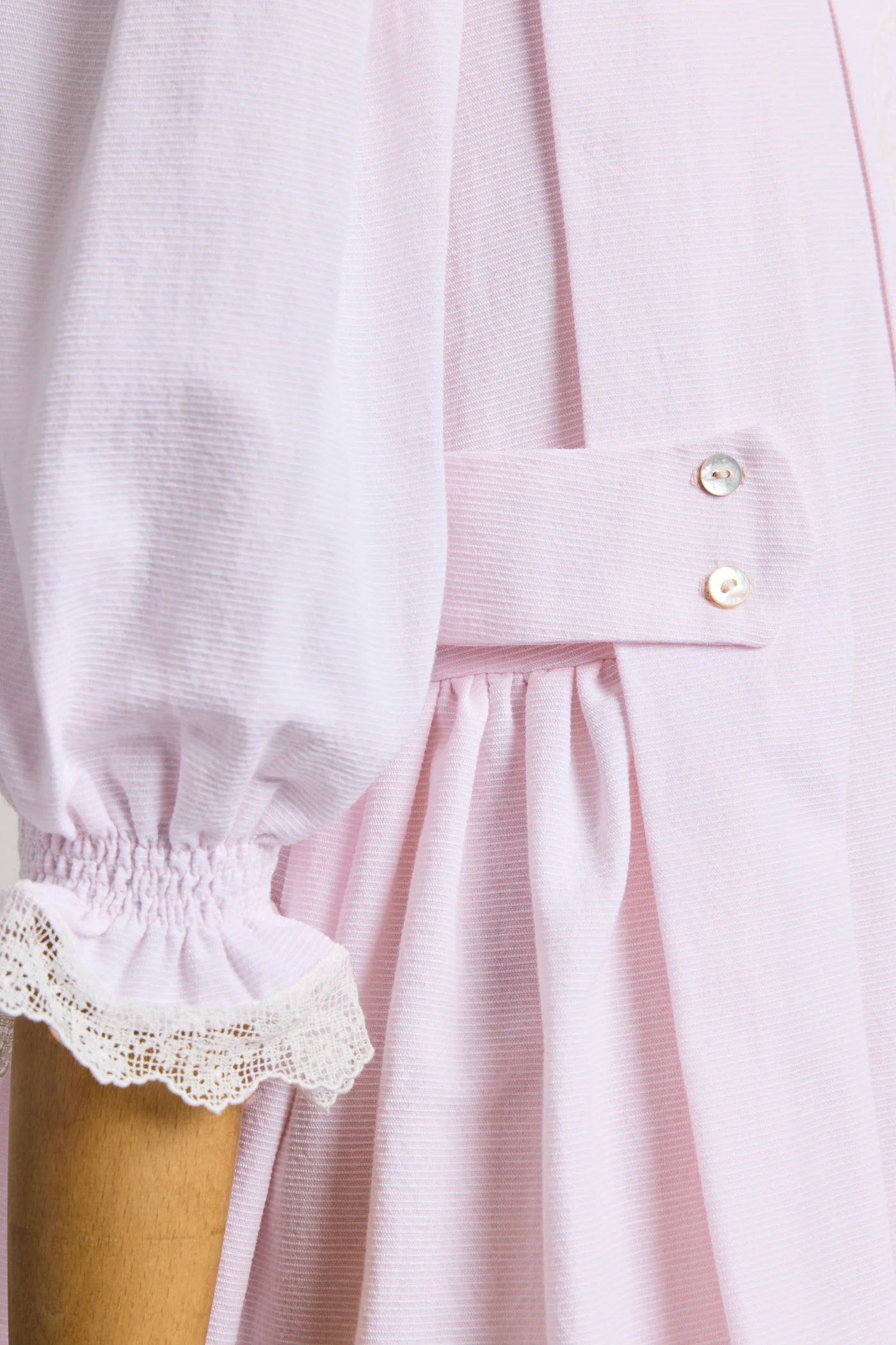 Piano Dress Pink Stripe - Image 7