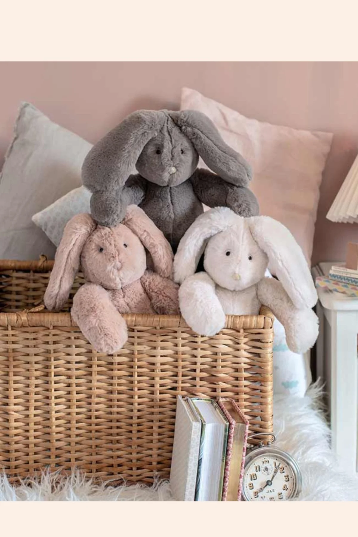 Moulin Roty - Arthur & Louison - Louison Rabbit - Pink - Image 3