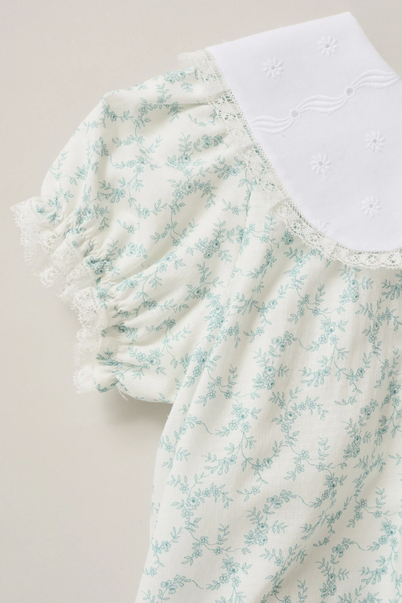 Popcorn Dress Monet Flowers - Image 4