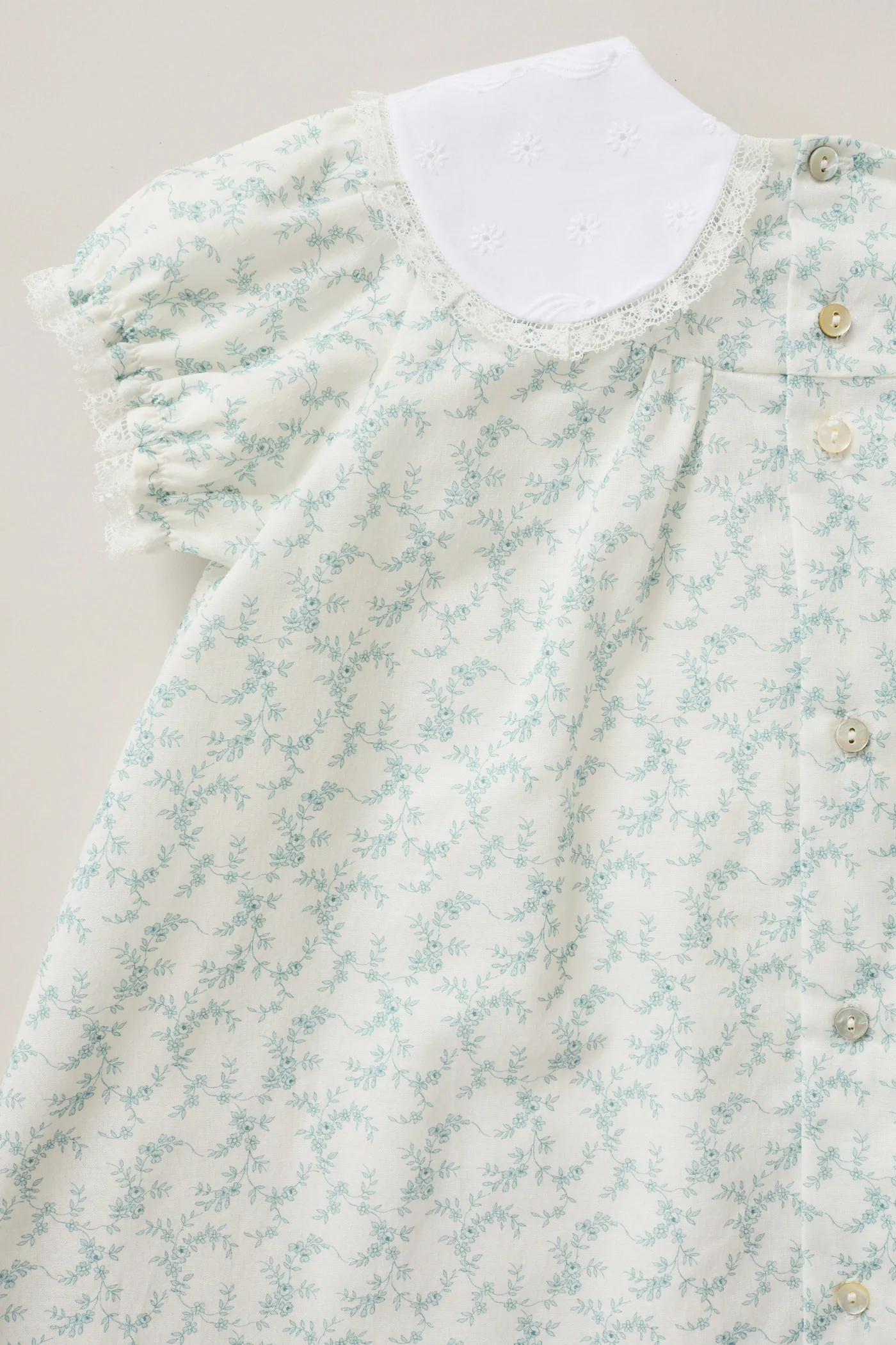 Popcorn Dress Monet Flowers - Image 6