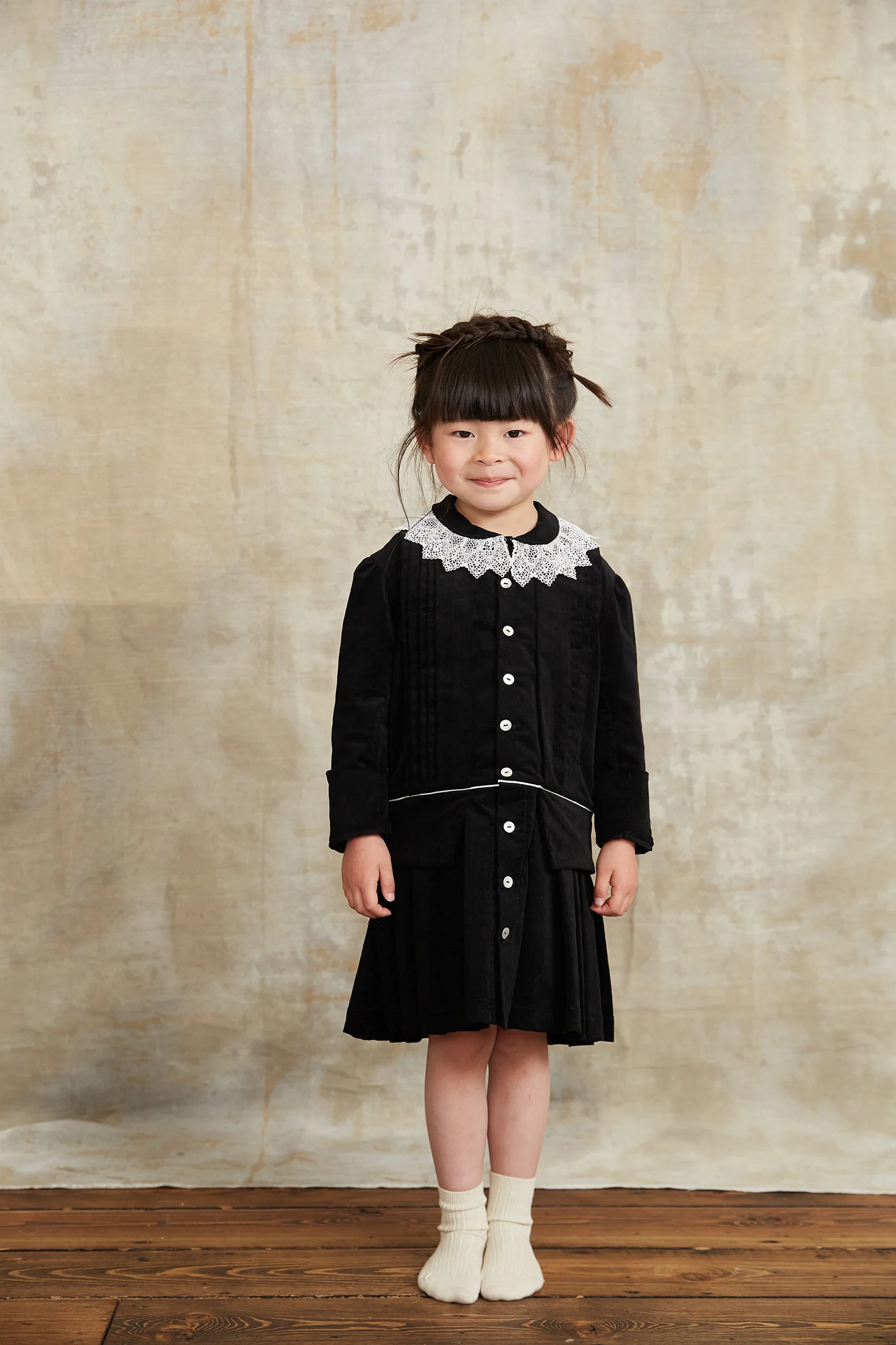 Pretzel in Black Baby Corduroy - Image 3