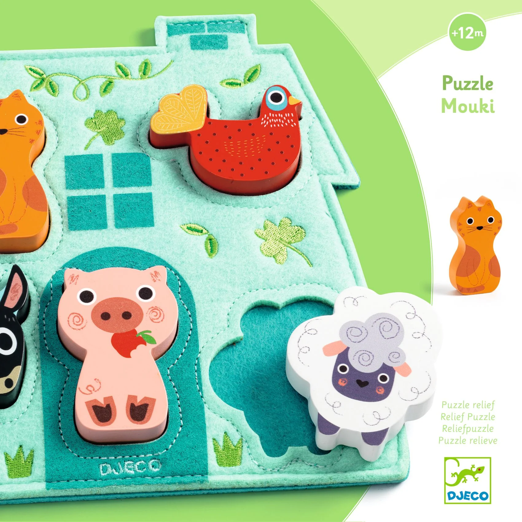 Djeco - Puzzle Mouki