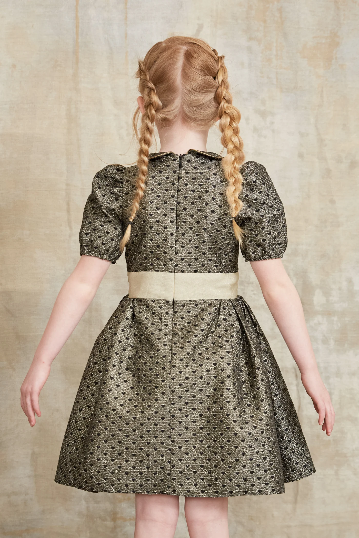 Queen Dress In Hearts Jacquard - Occasional Party - Image 2