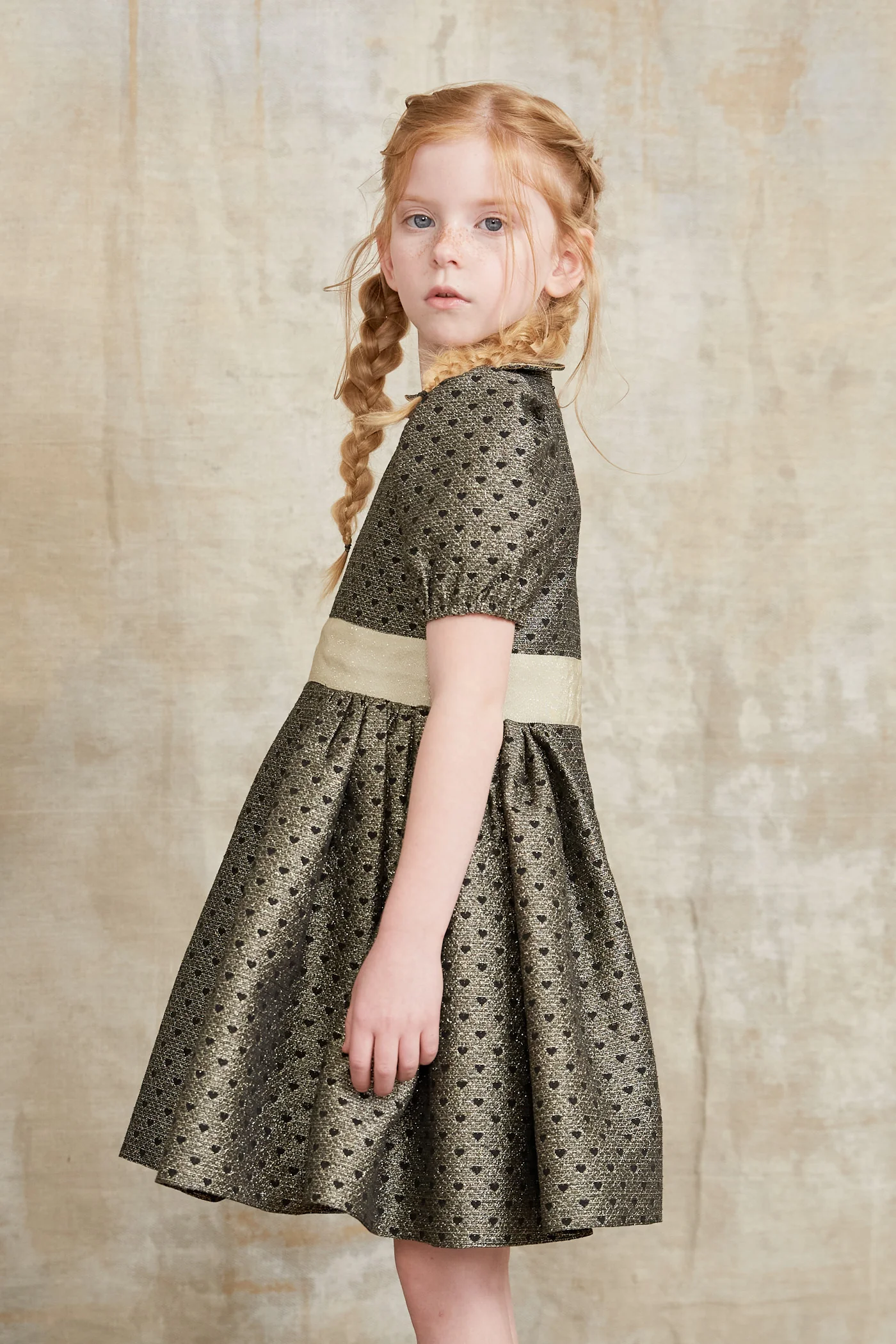 Queen Dress In Hearts Jacquard - Occasional Party - Image 3