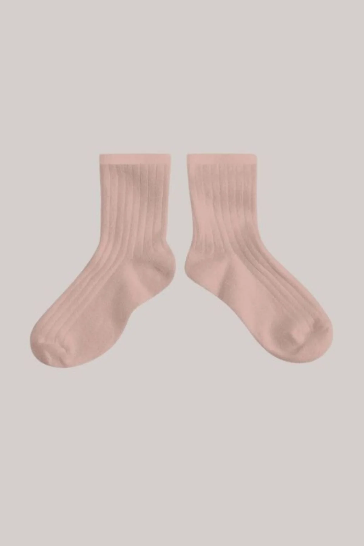 Collégien X Strawberries & cream - La Mini Rose Ankle Socks - Vieux Rose