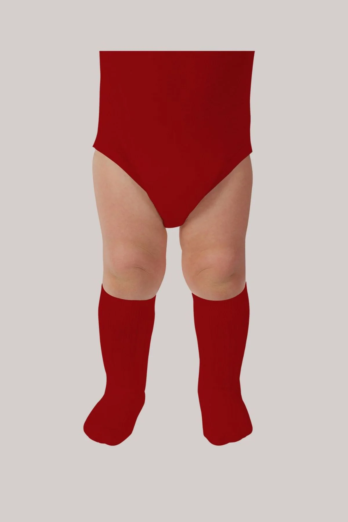 Collégien X Strawberries & Cream - La Haute Knee High Socks - Châtaigne - Image 3