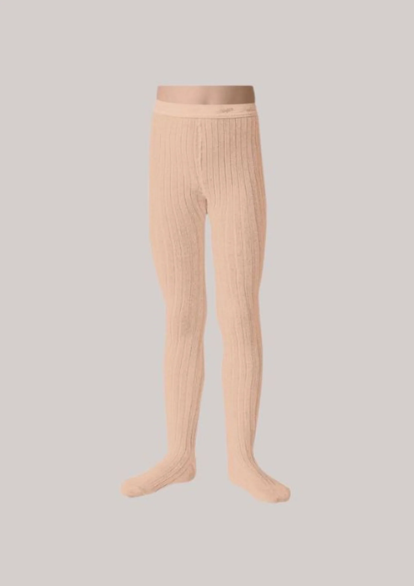 Collegièn X Strawberries & Cream - Louise Ribbed Tights - Sorbet - Image 2