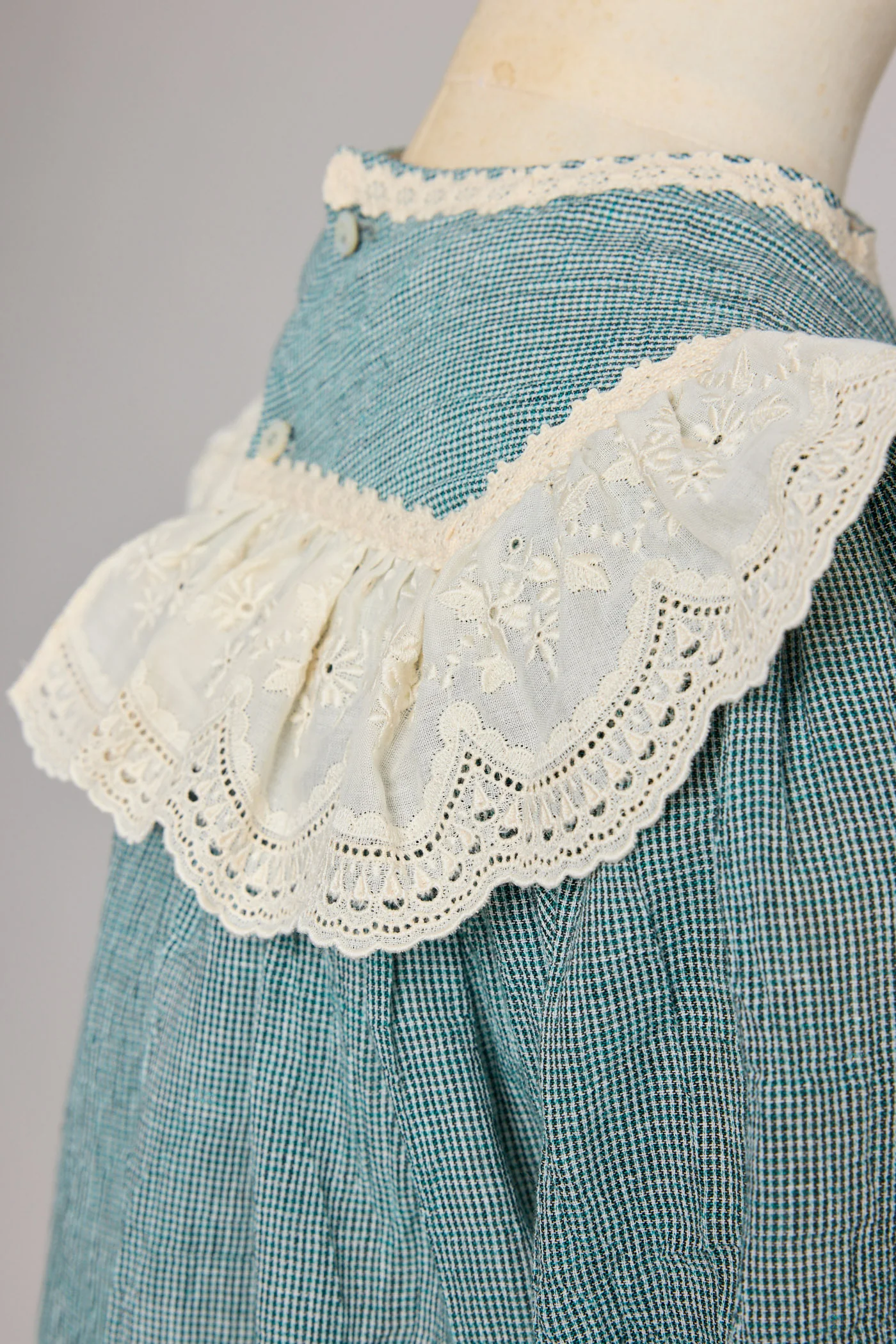 Salt Dress in Teacup Teal Cream - Image 6