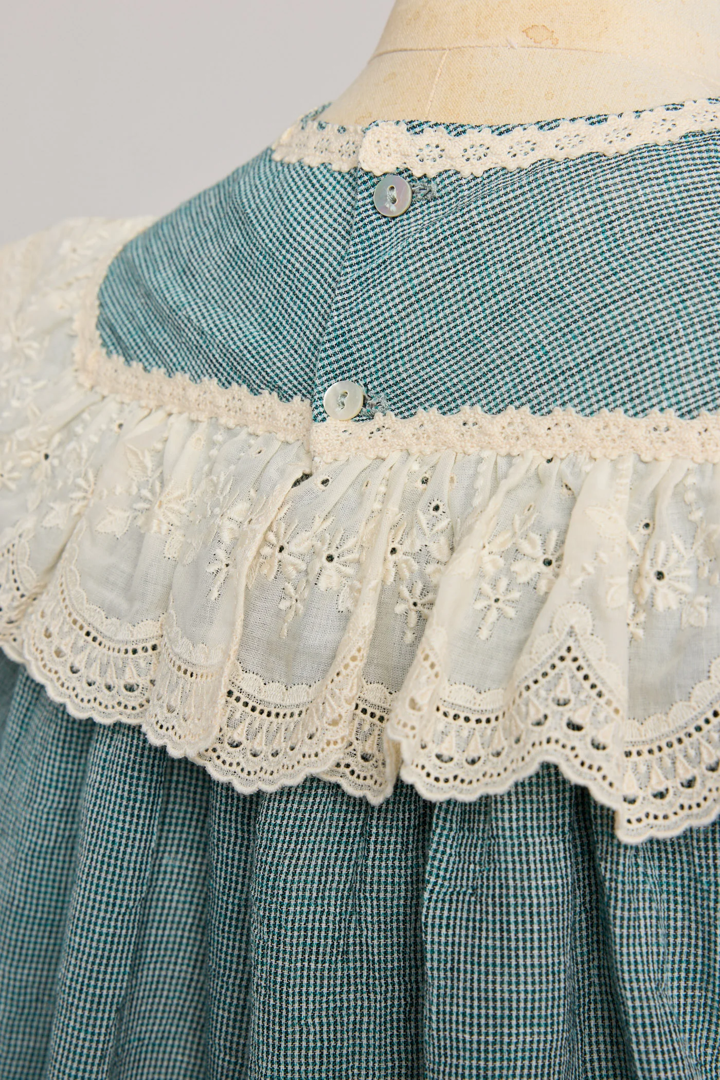 Salt Dress in Teacup Teal Cream - Image 8