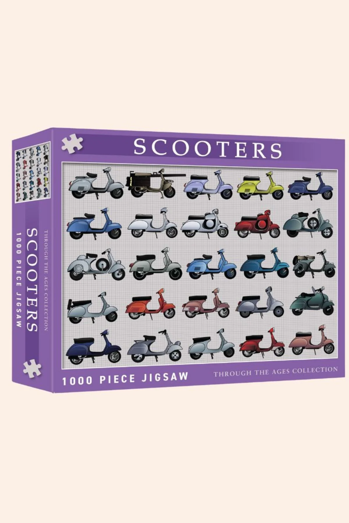 The Coach House - Scooters - 1000 Pieces Jigsaw