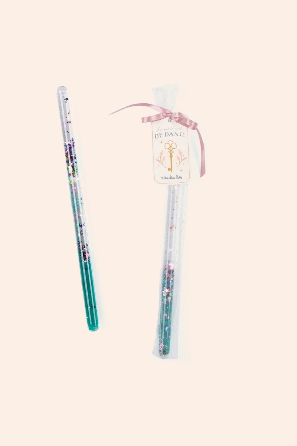 Moulin Roty - Turquoise Magic Wand - La Petite École De Danse