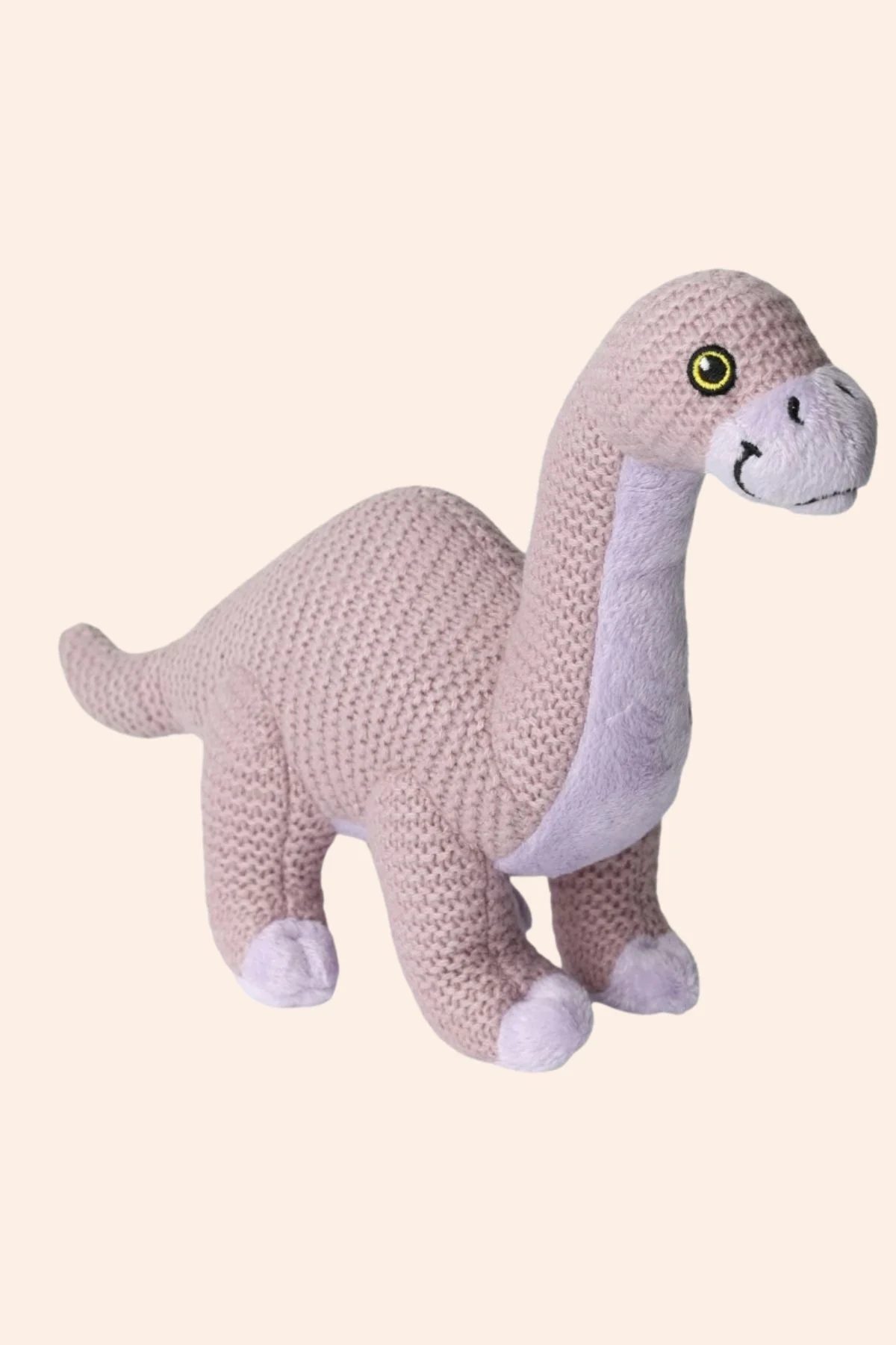 Wilberry - Knitted Brontosaurus - Lilac small